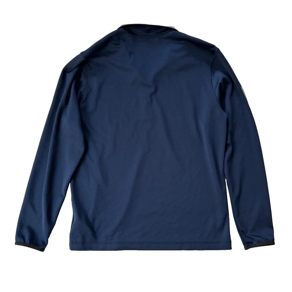 Adidas Quarter‎ Zip Men's Medium 1/4 Zip Pullover Golf Preppy Performance Shirt
